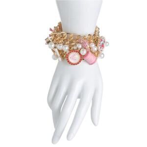BETSEY JOHNSON Baking Cluster Toggle Bracelet